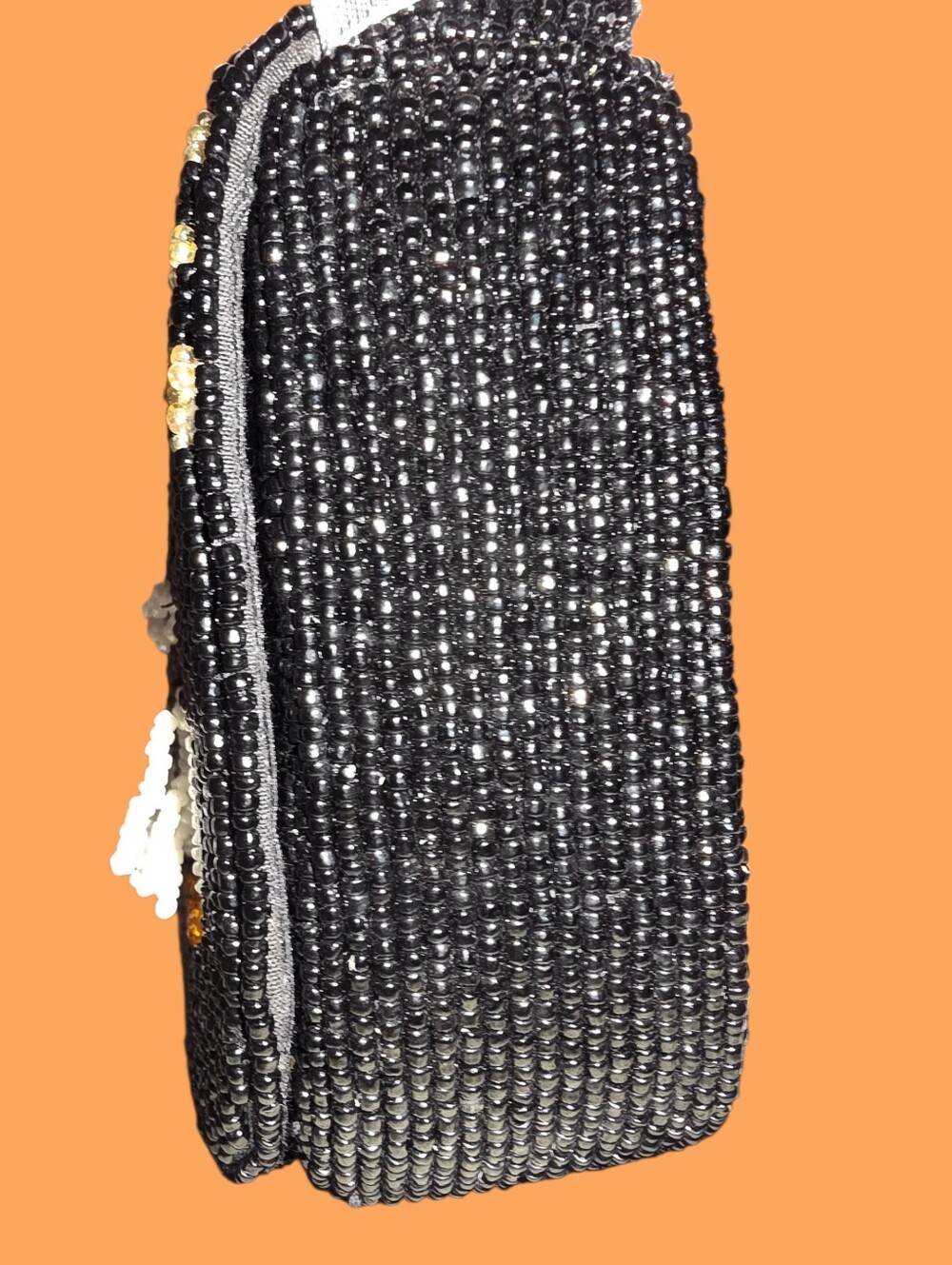 NEW Made in India Halloween Dogs Costume Beaded Shoulder Bag - Picture 4 of 15
